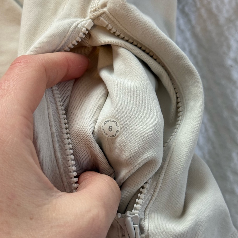 Cream Lululemon Define Jacket - Picture 6 of 8